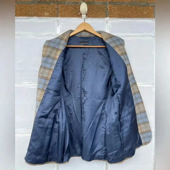 Gianluca Isaia Sport Coat, Cashmere + Wool plaid size 44R - Picture 13 of 16